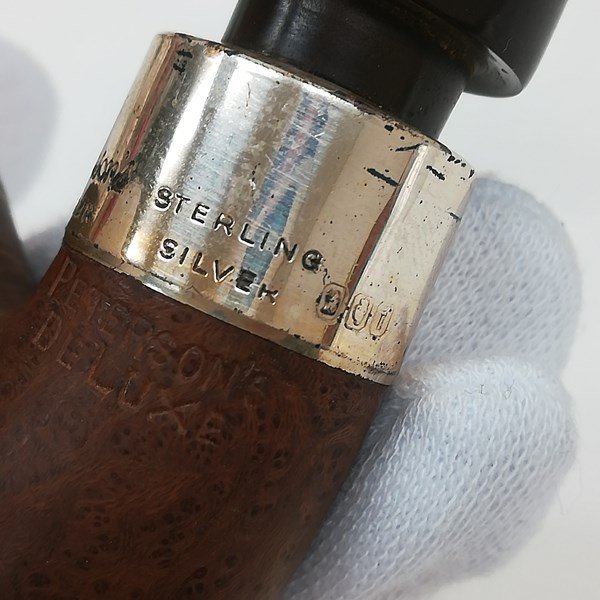 B518a [人気] Peterson's ピーターソン パイプ DELUXE 20S DUBLIN スターリングシルバー 喫煙具 煙草 タバコ | その他 K_画像5