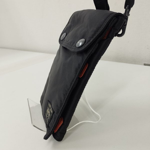 E354a [人気] PORTER ポーター TANKER ショルダーバッグ ブラック ポーキ TRAVEL CASE | ファッション小物 G_画像3