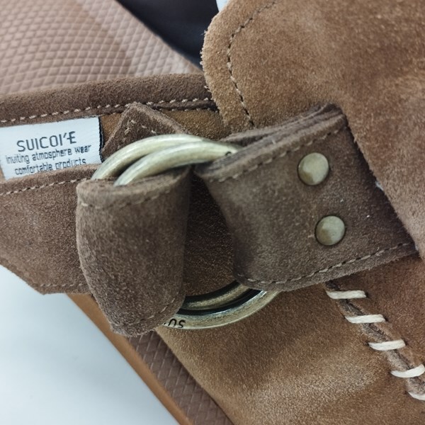 N174 [美品] SUICOKE スイコック サンダル 26cm ブラウン LEMI-Sab | K★_画像7