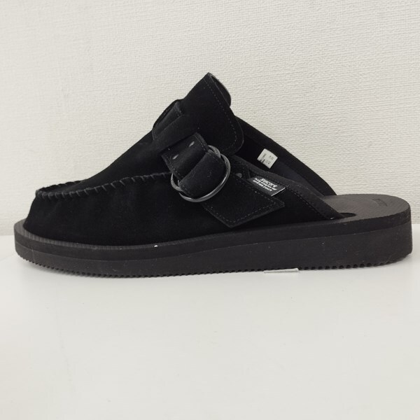 N175 [美品] SUICOKE スイコック サンダル 28cm ブラック LEMI-Sab | K★_画像2