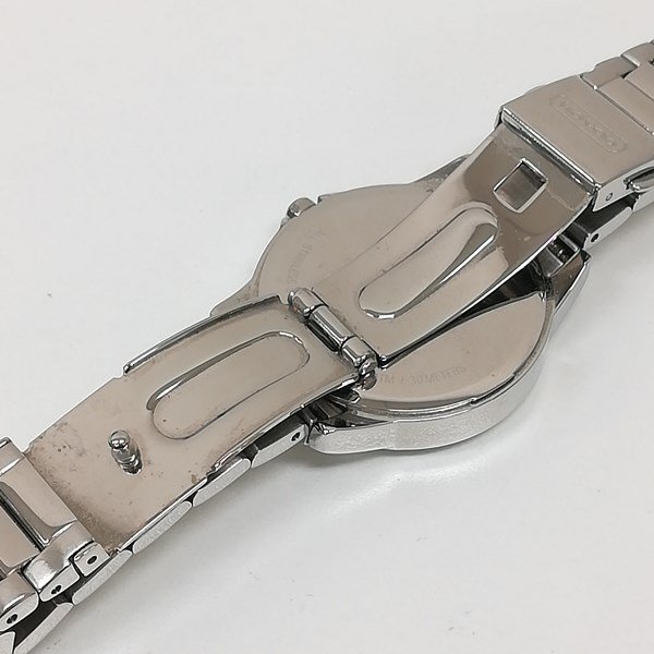 B707a [人気] COACH コーチ 腕時計 シルバー レディース CA-13.7.14.0647 クォーツ | ファッション小物 Gの画像6
