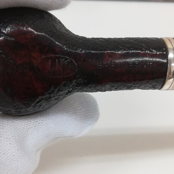 B675a [人気] dunhill ダンヒル SHELL BRIAR 4103 パイプ シルバー925 喫煙具 煙草 タバコ | その他 K_画像5