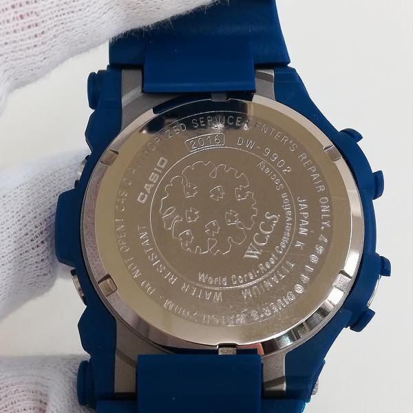 N623a [人気] CASIO カシオ 腕時計 ブルー G-SHOCK DW-9902WC-2 FROGMAN デジタル クォーツ | ファッション小物 G_画像4
