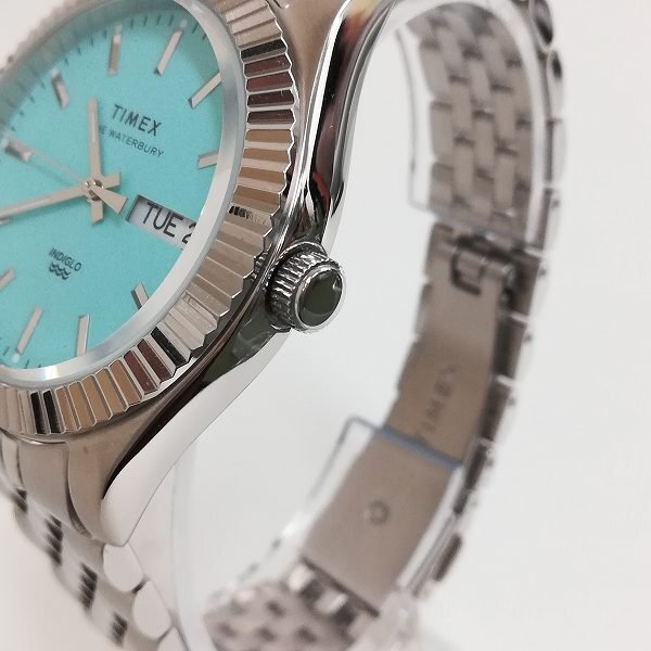 N647a [動作品] TIMEX タイメックス 腕時計 シルバー×ブルー ウォーターベリーレガシー 日本限定 | ファッション小物 N_画像8