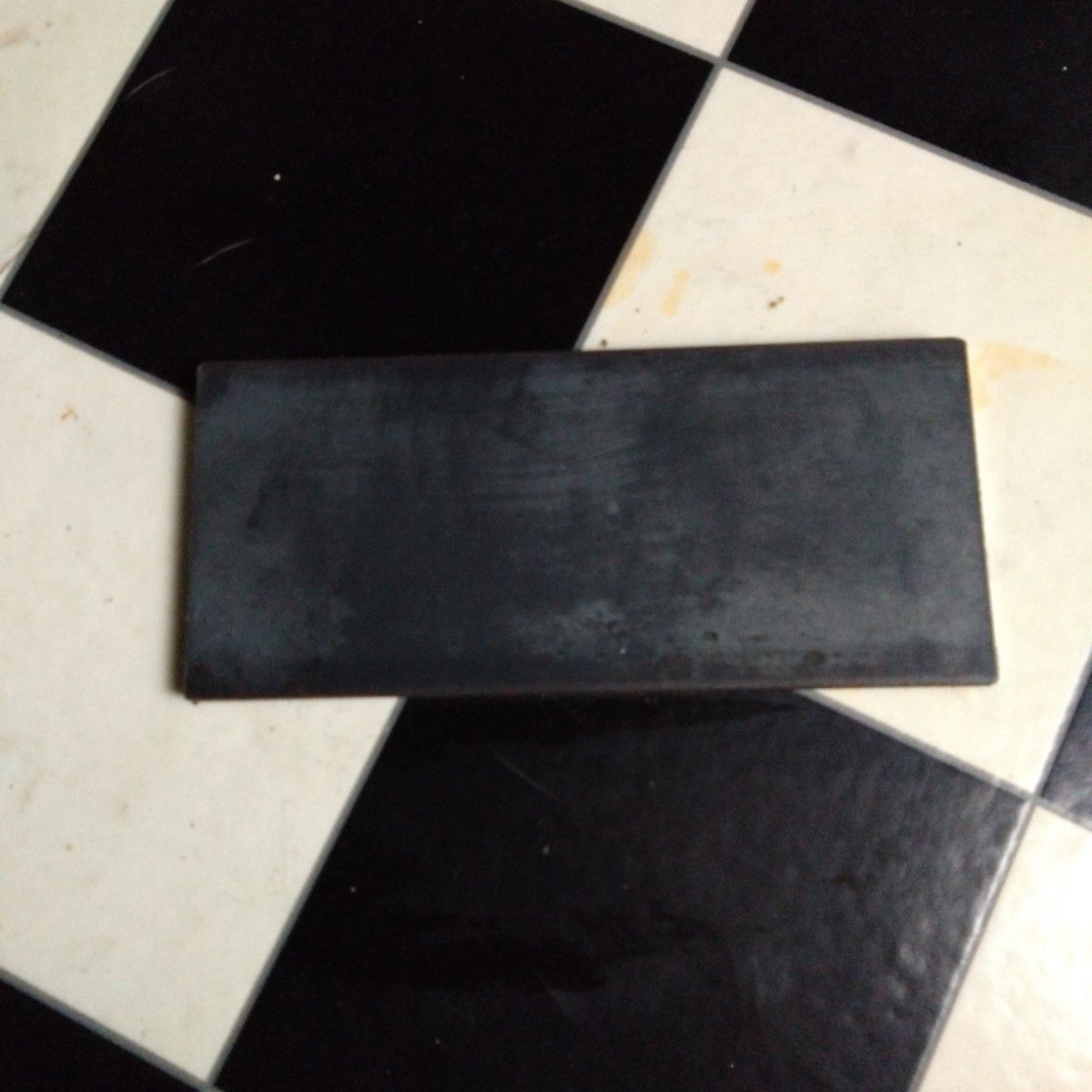 バーベキュー鉄板9㍉約200×90 キズや汚れ有りセール   フラットバー