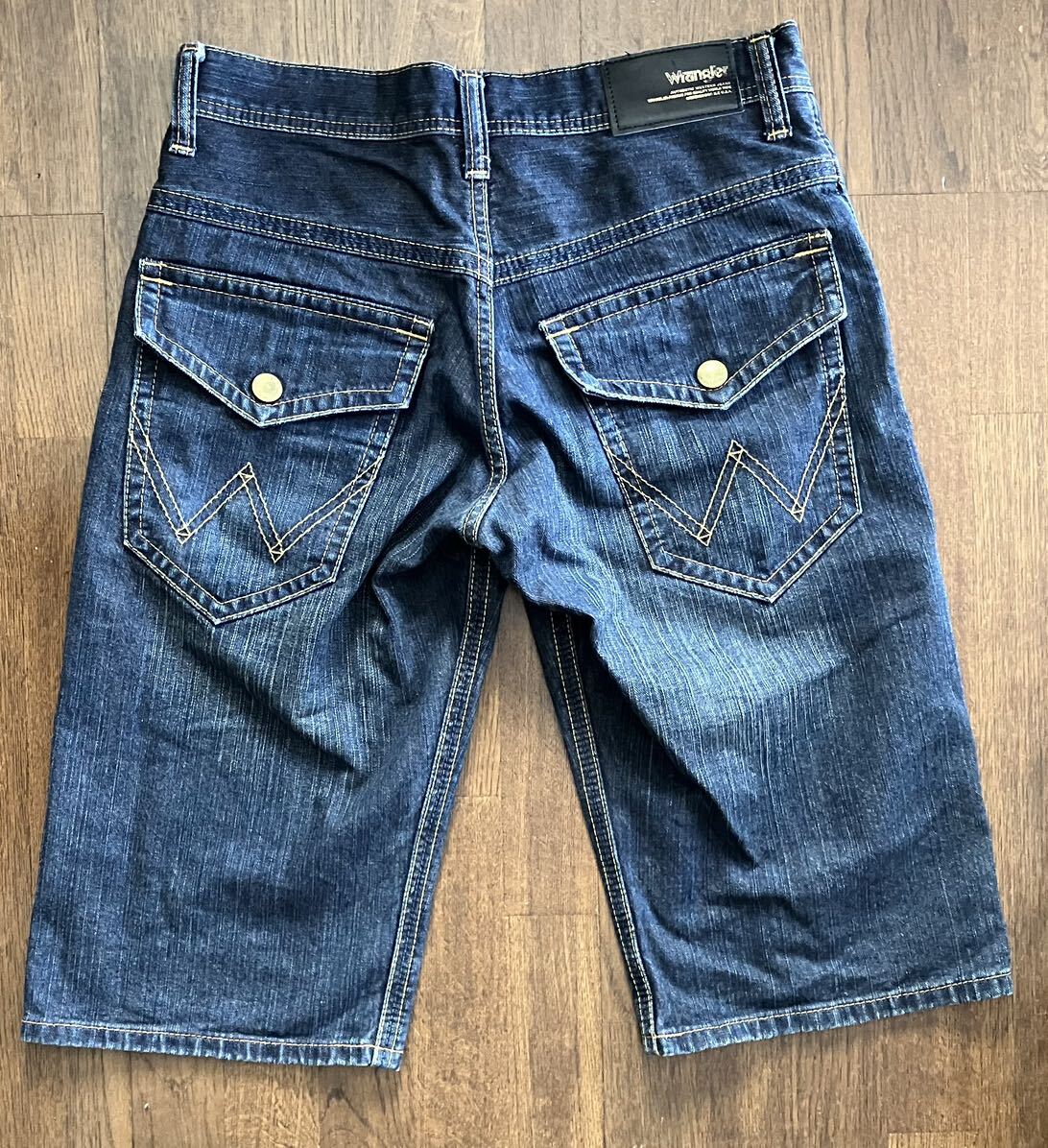 ラングラー WRANGLER W05727 ハーフデニムパンツ ジーンズ 28JEANS