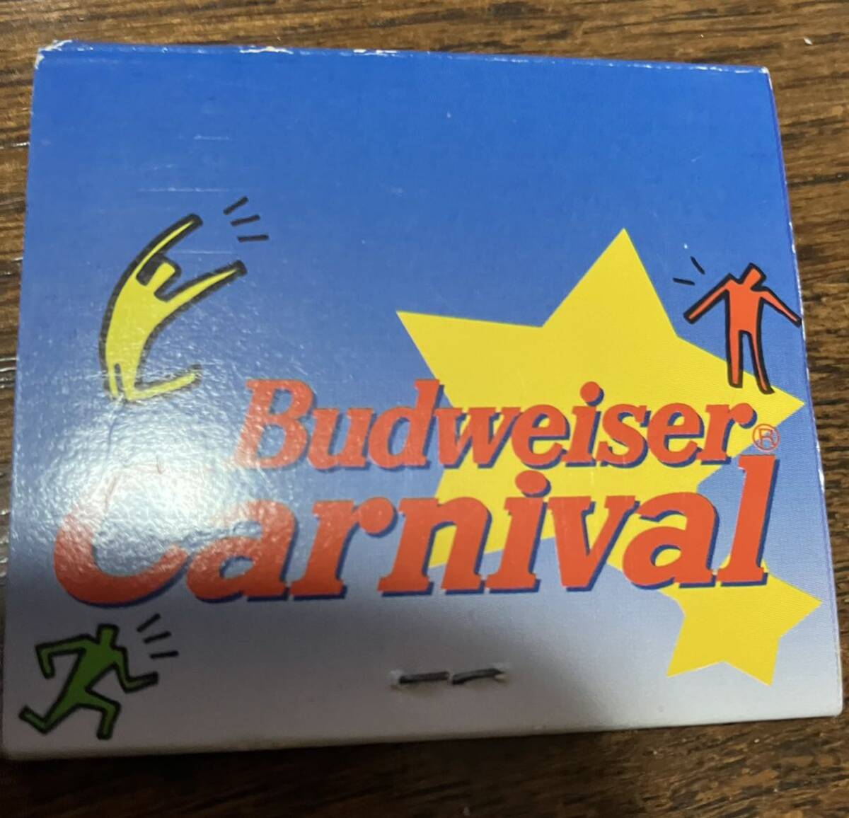 Budweiser Carnival バドガールマッチ箱 バドワイザーカーニバル希少品