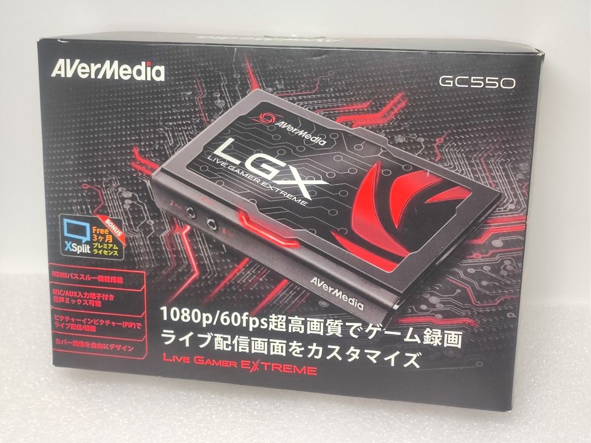 【動作確認済】AVerMedia キャプチャーボード Live Gamer Extreme GC550