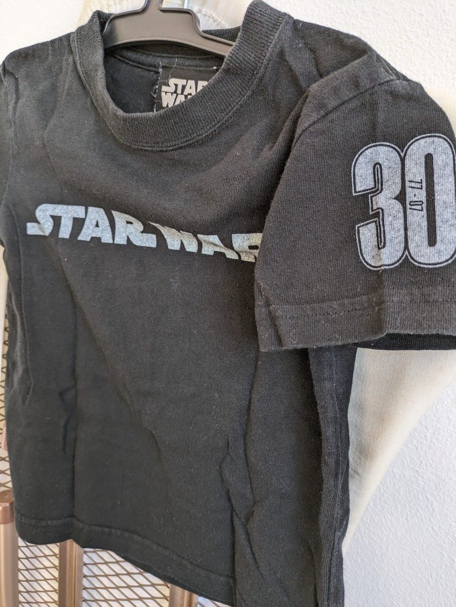 スター・ウォーズ 半袖Tシャツ90☆黒色 ブラック☆男の子女の子