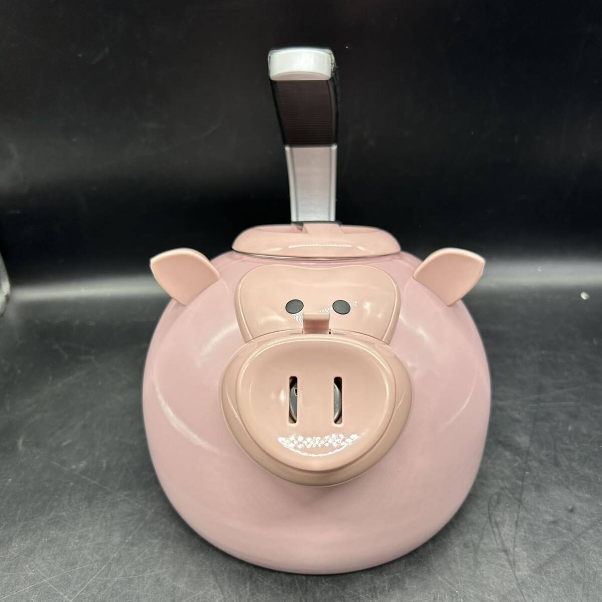 Futian LE GOURMET 可愛い豚のケトル やかん ピンク　ブタのケトル TEA アニマルホウロウケトル　調理器具 X5_画像5