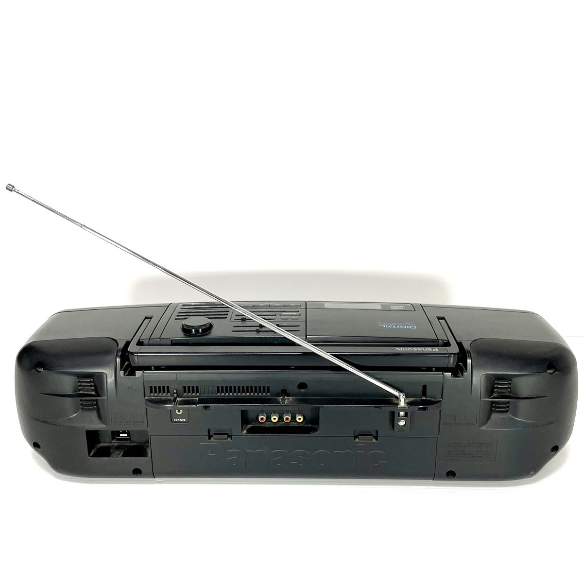 【純正リモコン付/動作美品】Panasonic パナソニック RX-DT80 EUR64762 バブルラジカセ CD ラジオ カセット Tape AM FM RX-DT70 兄弟機の画像7