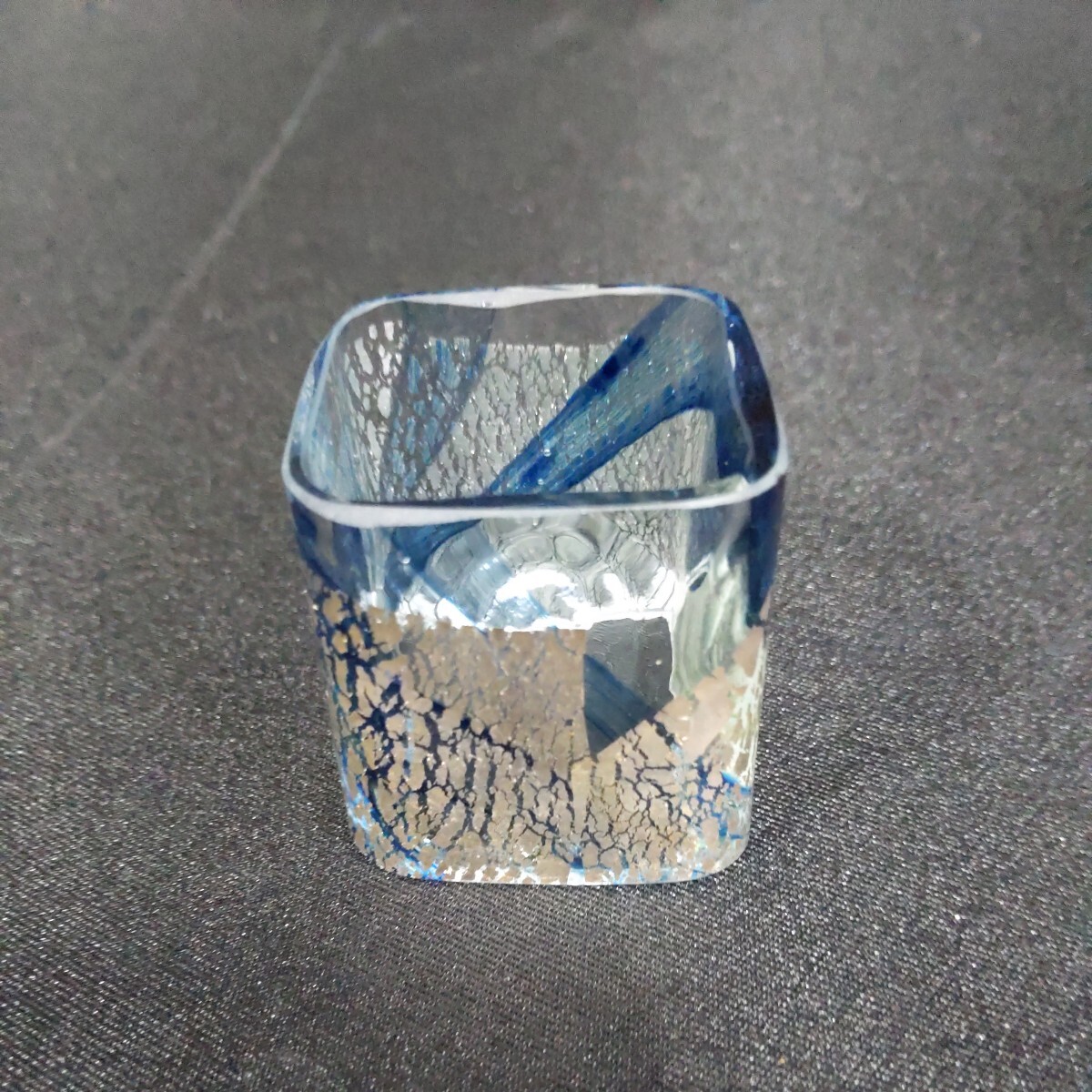 126 義山 銀河 蓋置 水崎長寿 造 4.5×4.5×5cm 茶道具 ふの画像5