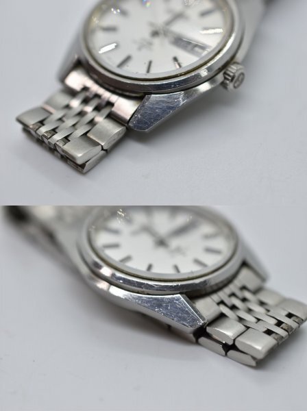 KING SEIKO HI-BEAT デイデイト 5626-7000 自動巻 シルバー 稼働 ヴィンテージ メンズ_画像7