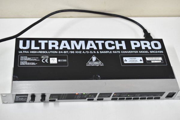 BEHRINGER Behringer SRC2496 ULTRAMATCH PRO converter electrification OK