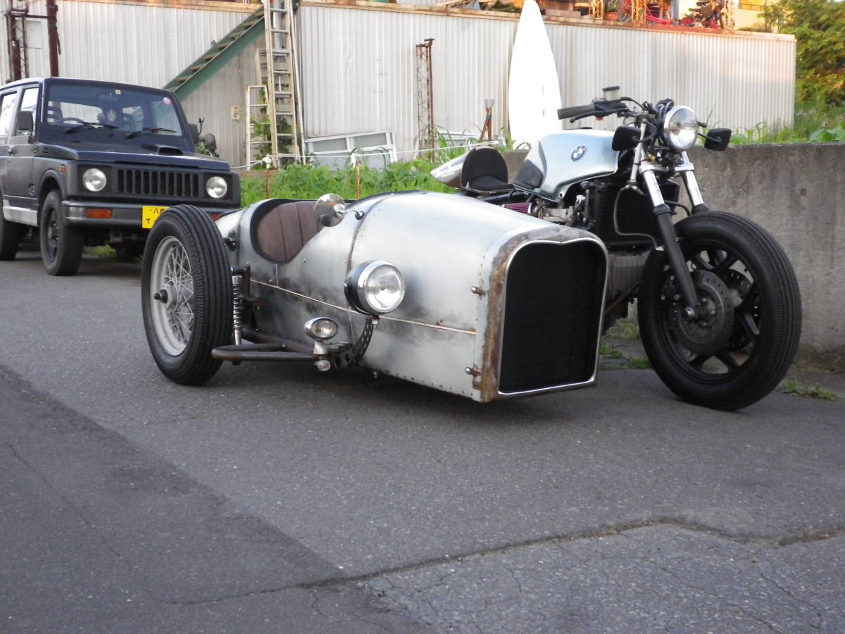 BMW K100RS ho do rod side-car 