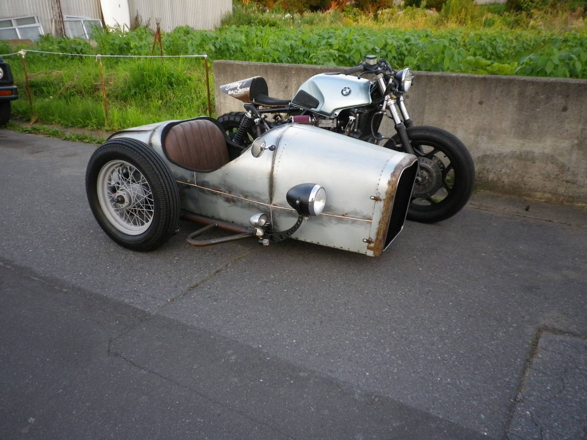 BMW K100RS ho do rod side-car 