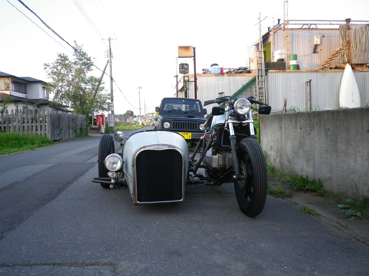 BMW K100RS ho do rod side-car 