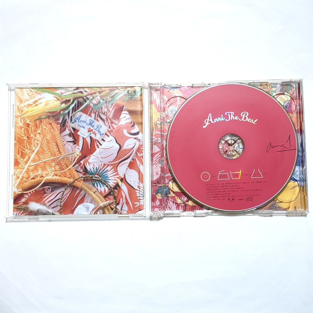 送料無料 杏里 2CD ベストアルバム 「ANRI THE BEST」 リマスター 悲しみがとまらない オリビアを聴きながら CAT'S EYE SUMMER CANDLES_画像2