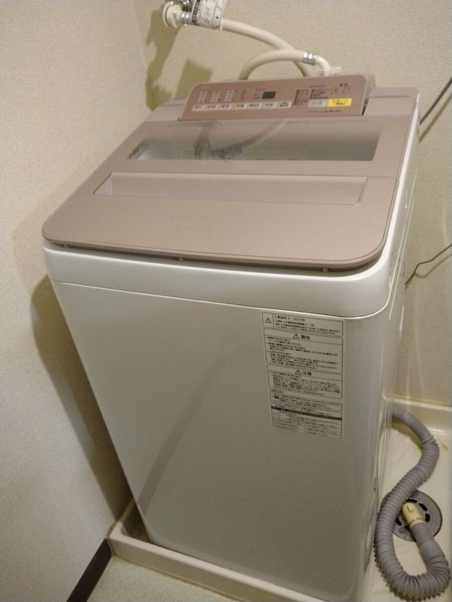 Panasonic パナソニック 全自動電気洗濯機　エコナビ　 全自動洗濯機　7kg_画像1