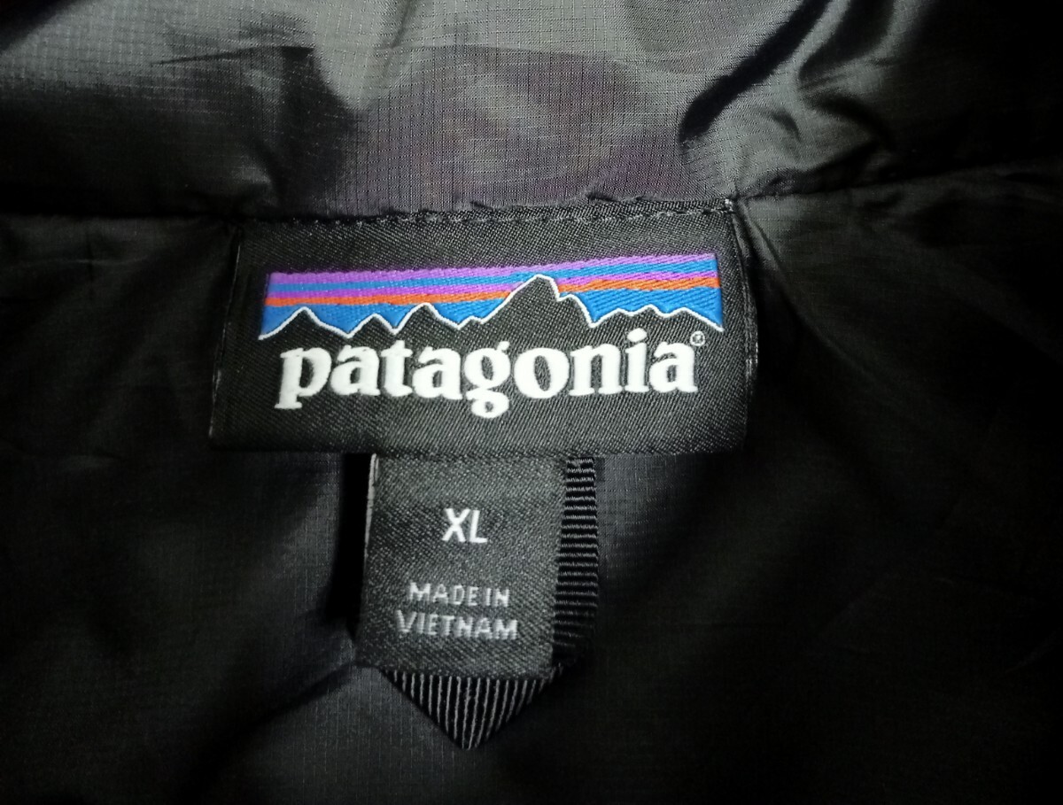 Patagonia パタゴニア プリマロフトダウン ジャケット ブラック XLの画像5