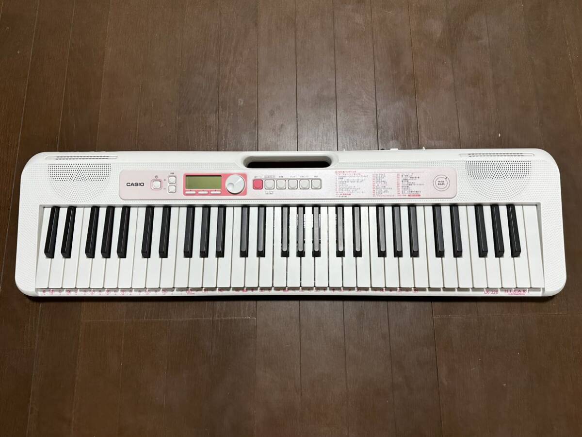 CASIO LK-320 光ナビゲーション キーボード_画像1