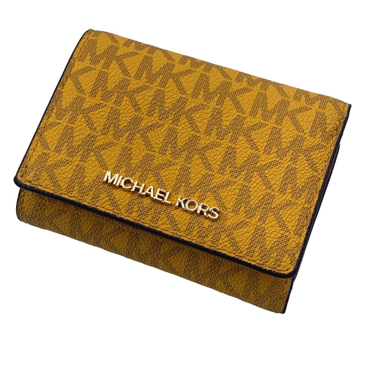 輝い 【中古】 MICHAEL NT 24007857 三つ折りコンパクト財布