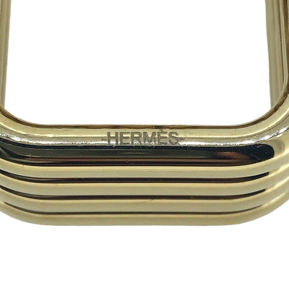 【中古】 HERMES エルメス スカーフ リング Ruban ルバン ゴールドカラー GP 金色 アクセサリー 小物 24007313 MY_画像10