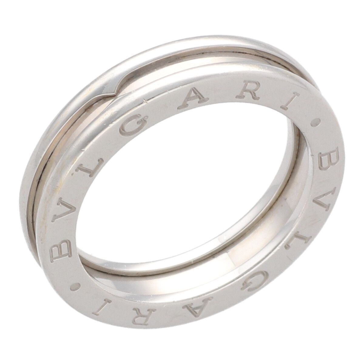 【中古】 BVLGARI ブルガリ リング 指輪・リング ビー・ゼロワン 336026 K18WG 　指輪 24007903 LI_画像1