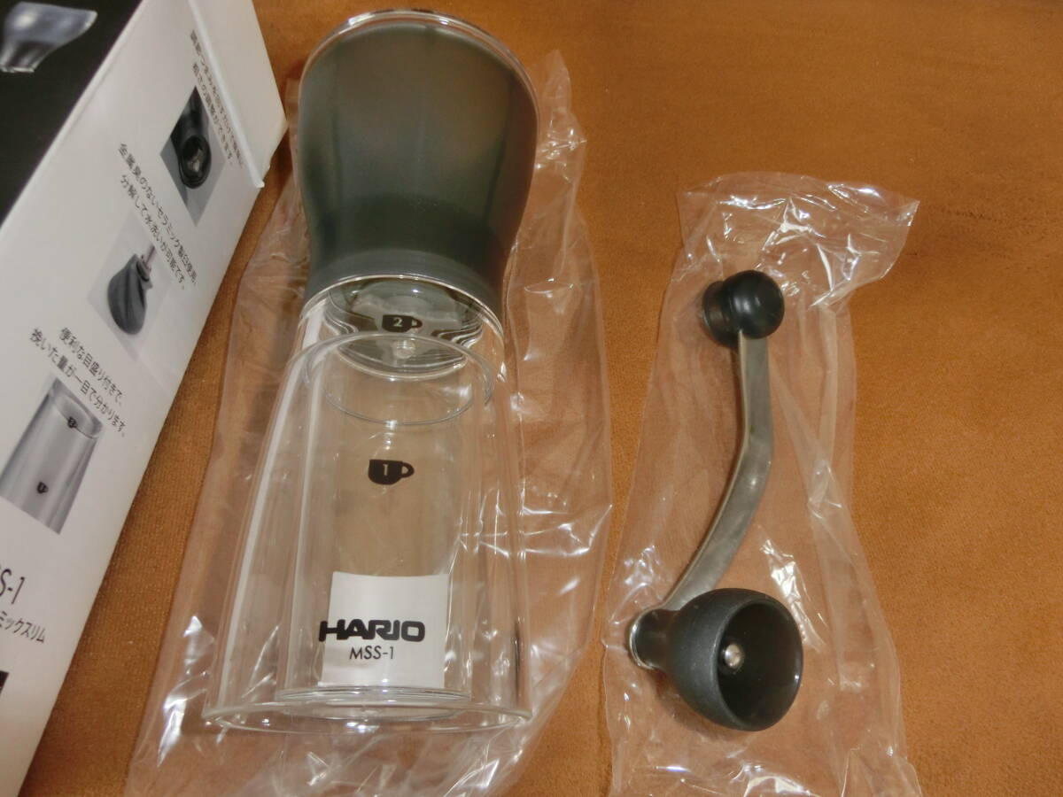 HARIO кофемолка керамика обод MSS-1 не использовался товар 