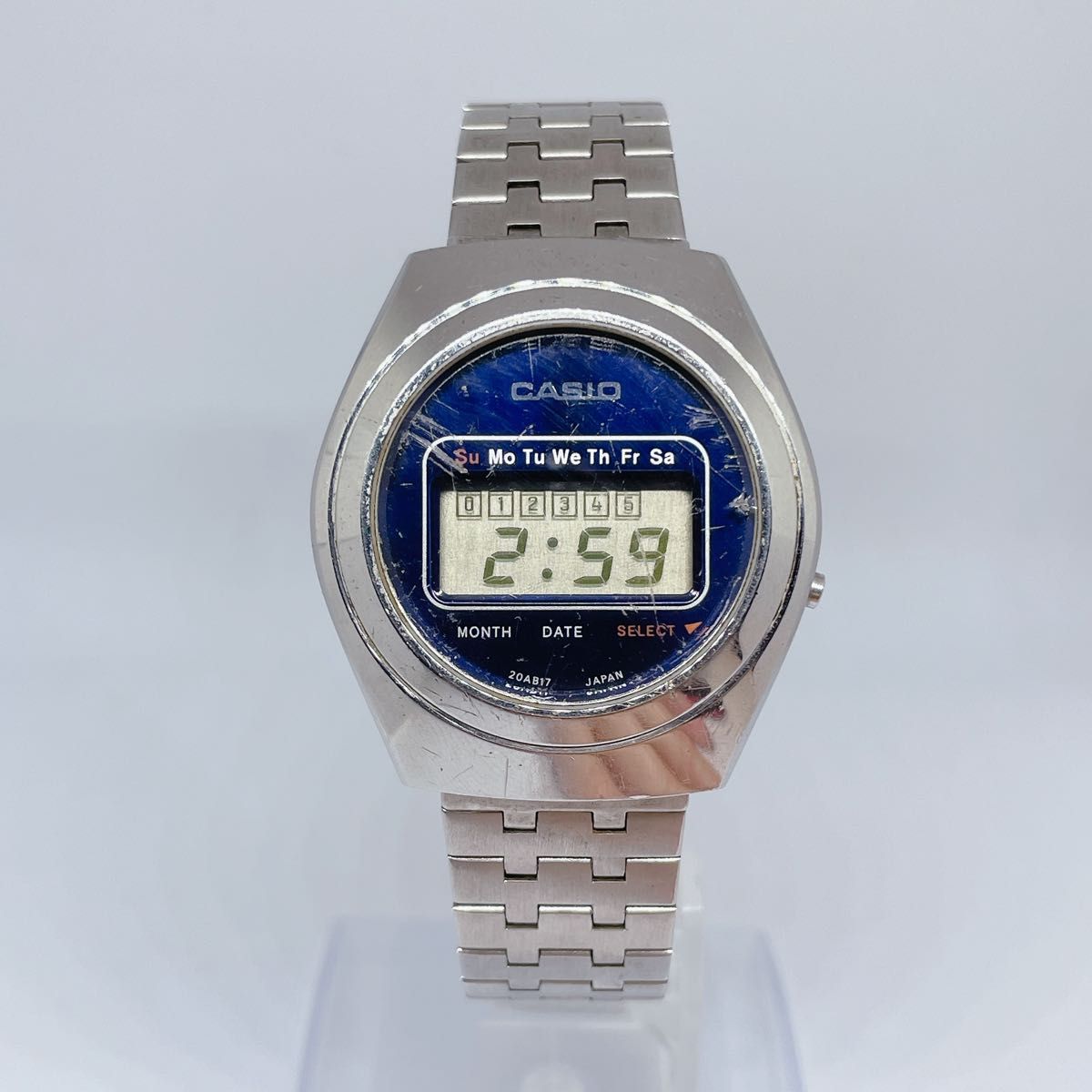 レア稼働品】CASIO CASIOTRON R-15 カシオトロン デジタル レア稼働品】CASIO CASIOTRON R-15 カシオトロン デジタル
