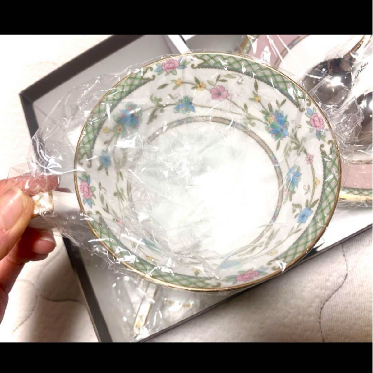 Noritake カップ ソーサー ウェッジウッド WEDGWOOD ティーカップ ノリタケ 金彩