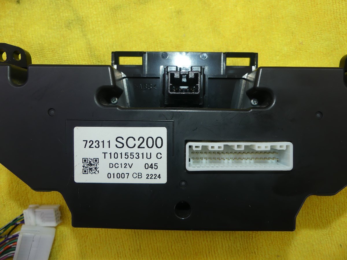 A2339 B limited model Subaru Forester SH9 tS STI original air conditioner switch panel 72311SC200 SH5 SHJ GRF GRB GVF GVB
