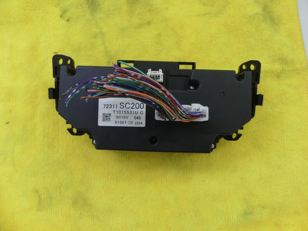 A2339 B limited model Subaru Forester SH9 tS STI original air conditioner switch panel 72311SC200 SH5 SHJ GRF GRB GVF GVB