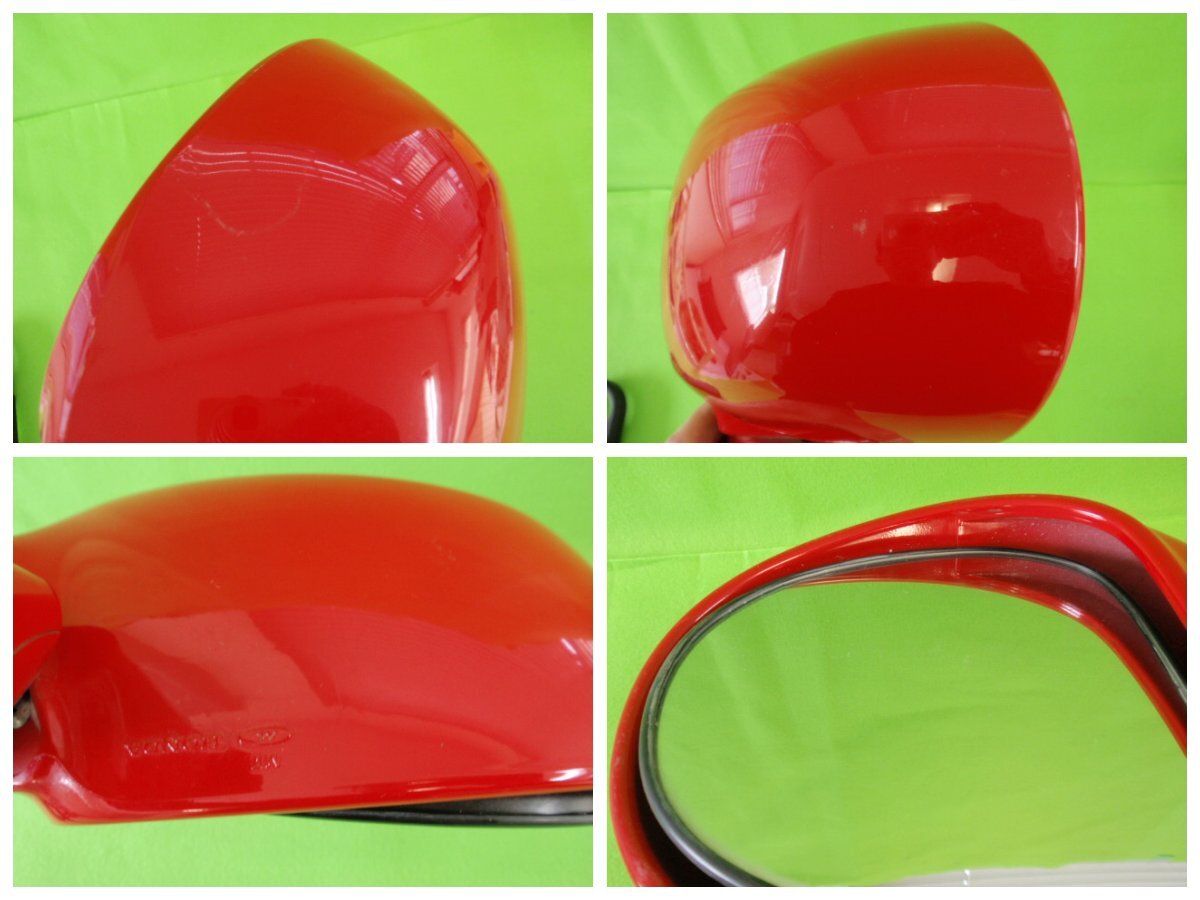 M2 D Honda Life JB5 original door side mirror left red red R513 5P 5 pin 