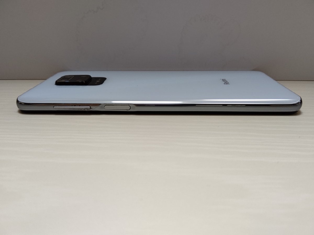 　★【38592WM】 完動品 Xiaomi Redmi Note 9S M2003J6A1R グレイシャーホワイト 64GB 国内版SIMフリー 1円 ! 1スタ !_画像4