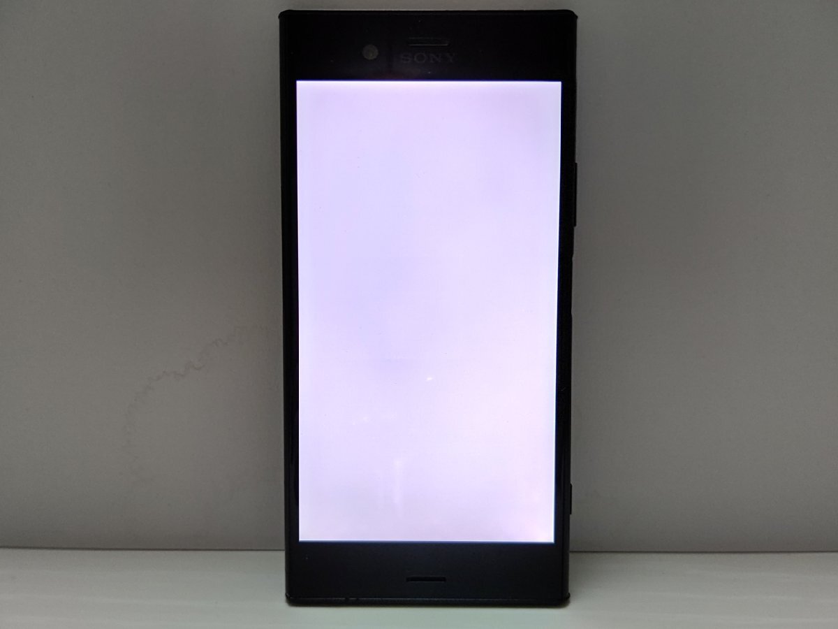 　★【39497WM】 ジャンク docomo SO-01K SONY Xperia XZ1 ブラック SIMロック解除済 1円 ! 1スタ !_画像8