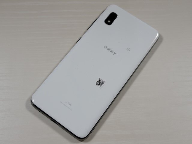 　★【39581WM】 完動品 au SCV46 SAMSUNG Galaxy A20 ホワイト SIMロック解除済 1円 ! 1スタ !_画像2