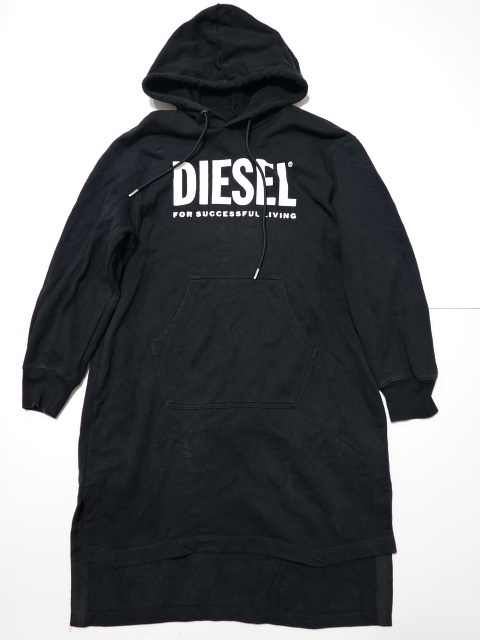 #0327#DIESEL diesel One-piece sweat S black *