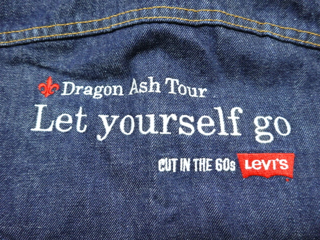 ■0302■Dragon Ash ドラゴンアッシュ リーバイス LEVIS Gジャン ●_画像2