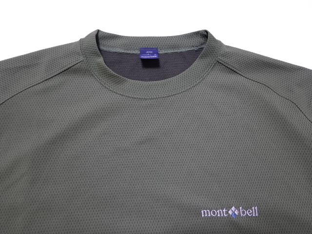 ■0317■モンベル mont-bell 半袖 L STYLE# 1104702 ジオライン3Dメッシュ 　●_画像2