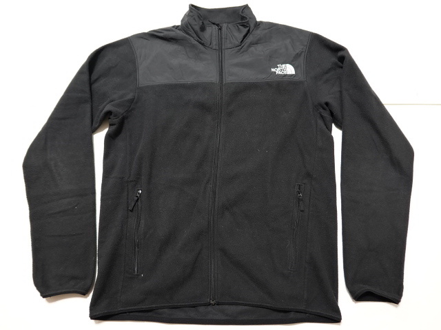 ■0322■ノースフェイス THE NORTH FACE フリースジャケット NL61804 黒 マウンテン バーサ マイクロ●_画像1