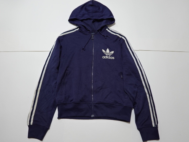 ■0325■アディダス ADIDAS フルジップパーカー L ジャージジップアップパーカー 国内正規品●_画像1