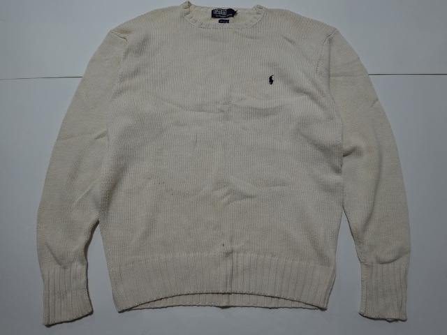 ■0327■ポロ ラルフローレン POLO by RALPH LAUREN セーター ニット L ●_画像1