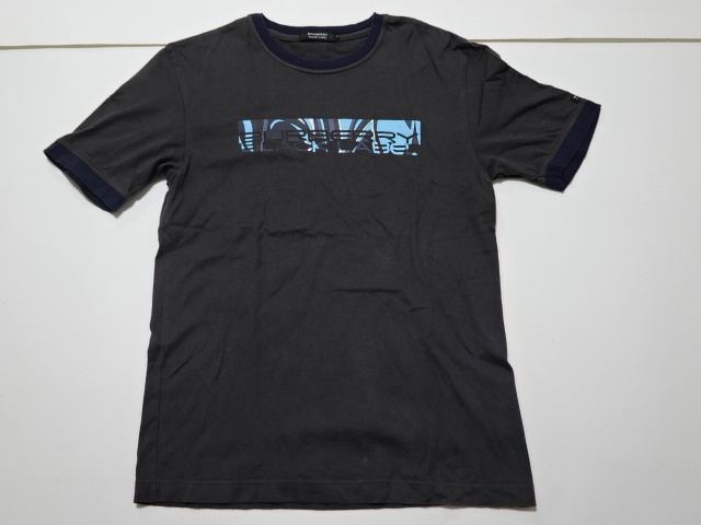 ■0328■BURBERRY BLACK LABEL バーバリーブラックレーベル 半袖Tシャツ 2 三陽商会 ●_画像1