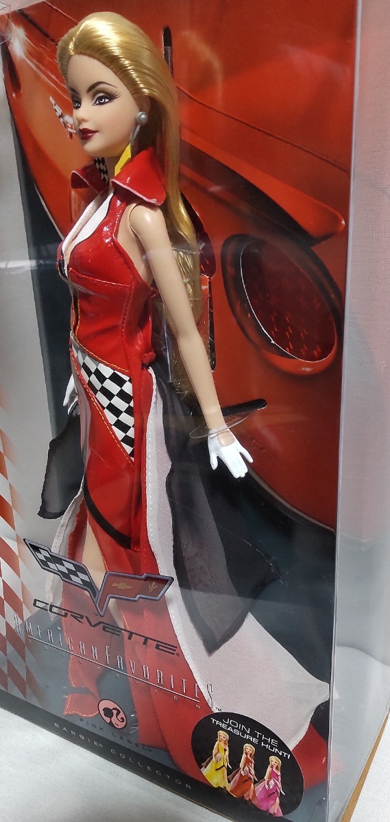 コルベット バービー 赤のドレス 50周年Barbie_画像5