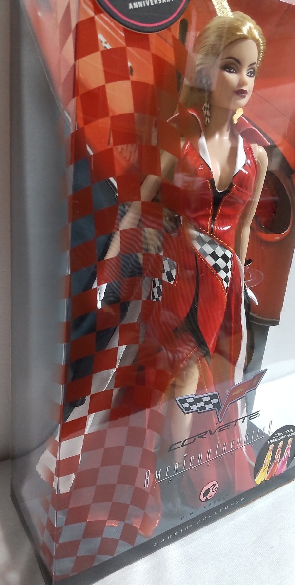 コルベット バービー 赤のドレス 50周年Barbie_画像6