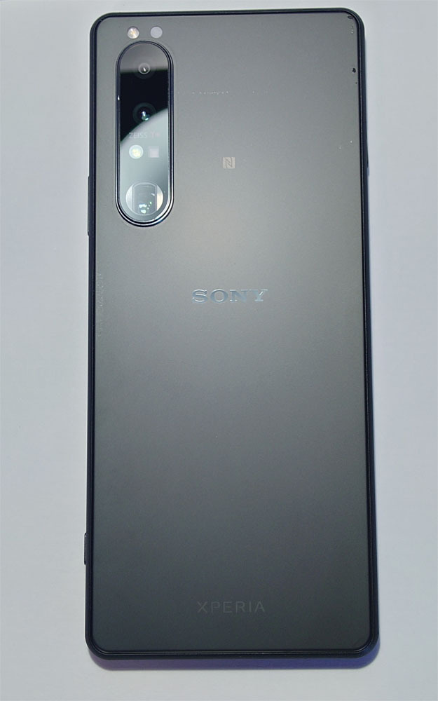 【中古】 SONY Xperia 1 III フロストブラック A101SO SoftBank版 【送料無料】の画像1