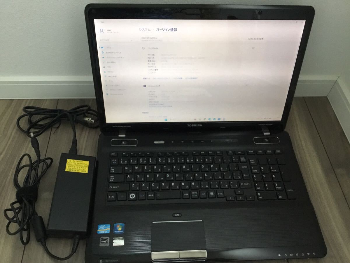 東芝 dynabook Satellite T571/W5TC P770Series ジャンク_画像2