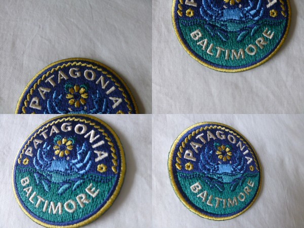 新品 patagonia PATAGONIA BALTIMORE PATCH ボルチモア ストア パッチ ワッペン メリーランド パタゴニア PATAGONIA patagonia_画像7