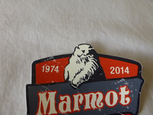 マーモット Marmot 40YRS ステッカー 40YRS Marmot マーモット 1974-2014 マーモット Marmot marmotの画像5